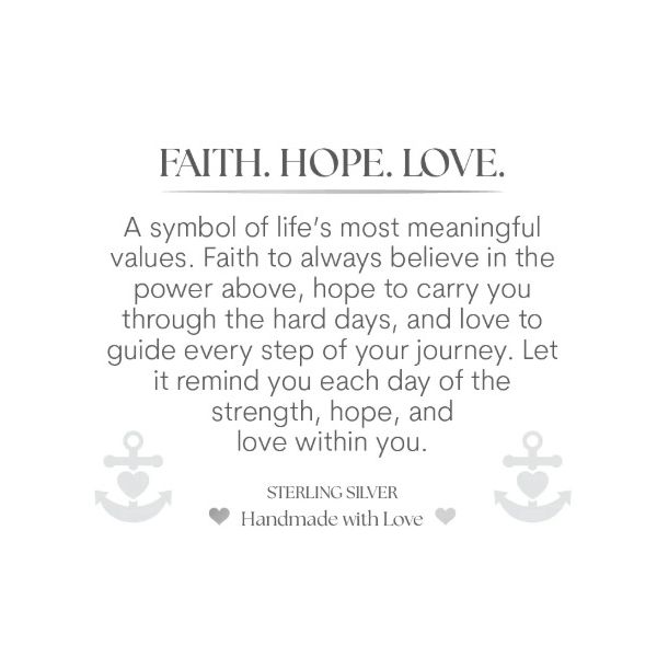 Silver Strawberry Quartz Faith Hope Love T. Jazelle Bracelet Image 2 Erickson Jewelers Iron Mountain, MI