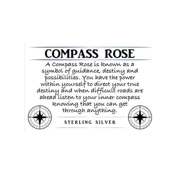 Sunset Quartz Compass Rose Bracelet Image 2 Erickson Jewelers Iron Mountain, MI