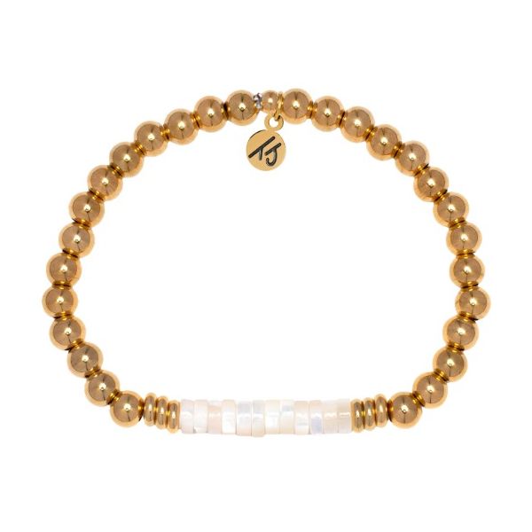 Gold Plated Stainless Steel Purity T. Jazelle Bracelet Erickson Jewelers Iron Mountain, MI