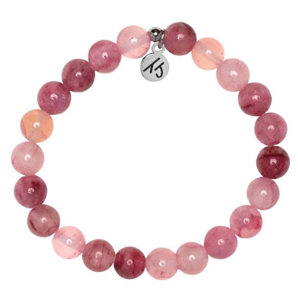 Pink Chalcedony T. Jazelle Bracelet Erickson Jewelers Iron Mountain, MI