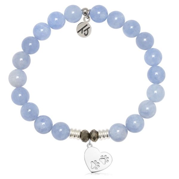 Sky Blue Jade Paws of Love T. Jazelle Bracelet Erickson Jewelers Iron Mountain, MI
