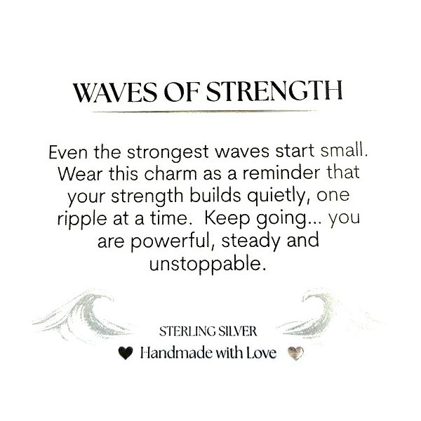 Teal White Jade Waves of Strength T. Jazelle Bracelet Image 2 Erickson Jewelers Iron Mountain, MI