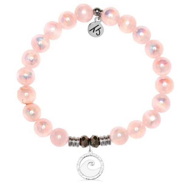 Pink Selenite T. Jazelle Bracelet Erickson Jewelers Iron Mountain, MI
