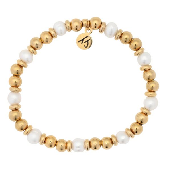 Gold Pearl T. Jazelle Bracelet Erickson Jewelers Iron Mountain, MI
