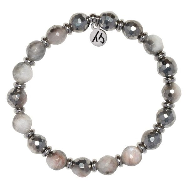Silver Dipped Moonstone T. Jazelle Bracelet Erickson Jewelers Iron Mountain, MI