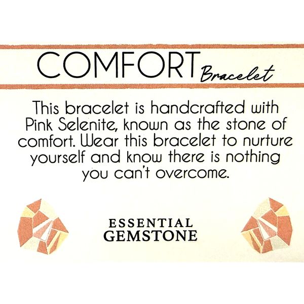 Silver Pink Selenite Comfort Stacker T. Jazelle Bracelet Image 2 Erickson Jewelers Iron Mountain, MI
