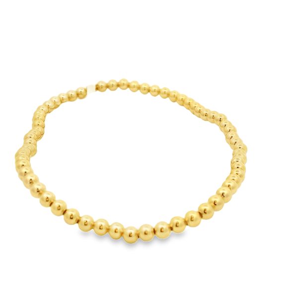 14Kt Gold Filled Bead Bracelet Erickson Jewelers Iron Mountain, MI