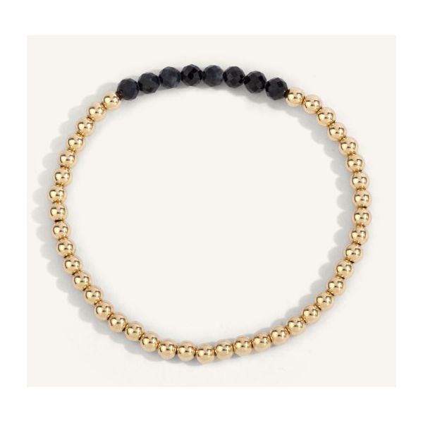 Sapphire Beaded Bracelet Erickson Jewelers Iron Mountain, MI