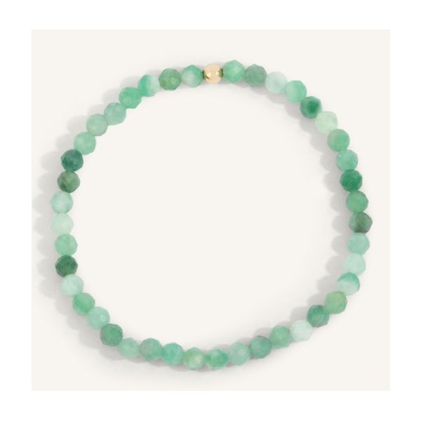 Emerald Beaded Bracelet Erickson Jewelers Iron Mountain, MI