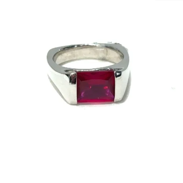 STERLING SILVER PINK TOPAZ RING Erickson Jewelers Iron Mountain, MI