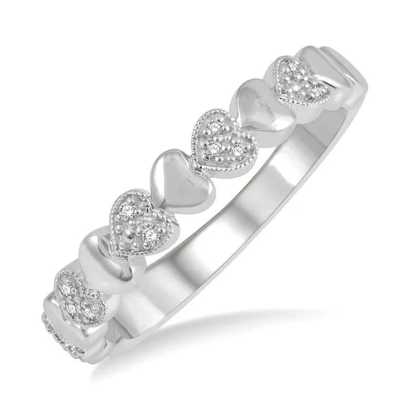 SILVER DIAMOND RING Erickson Jewelers Iron Mountain, MI