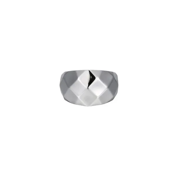 Sterling Silver Geometric Ring Erickson Jewelers Iron Mountain, MI