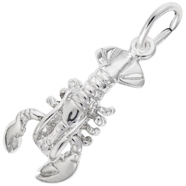 SILVER LOBSTER CHARM Erickson Jewelers Iron Mountain, MI