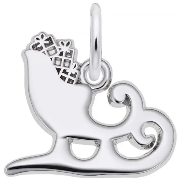Sleigh Charm Erickson Jewelers Iron Mountain, MI