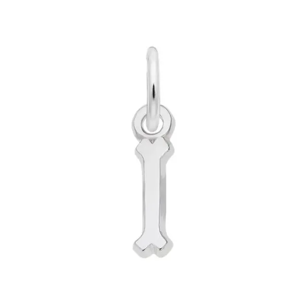 Silver Initial I Charm Erickson Jewelers Iron Mountain, MI