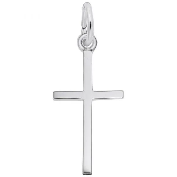 SILVER CROSS CHARM Erickson Jewelers Iron Mountain, MI
