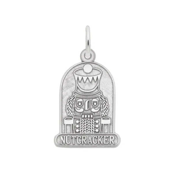 Silver Nutcracker Charm Erickson Jewelers Iron Mountain, MI