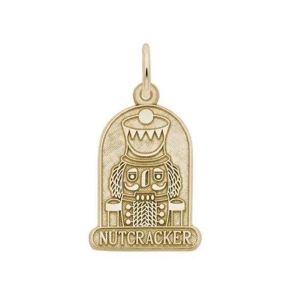 Gold Plated Nutcracker Charm Erickson Jewelers Iron Mountain, MI