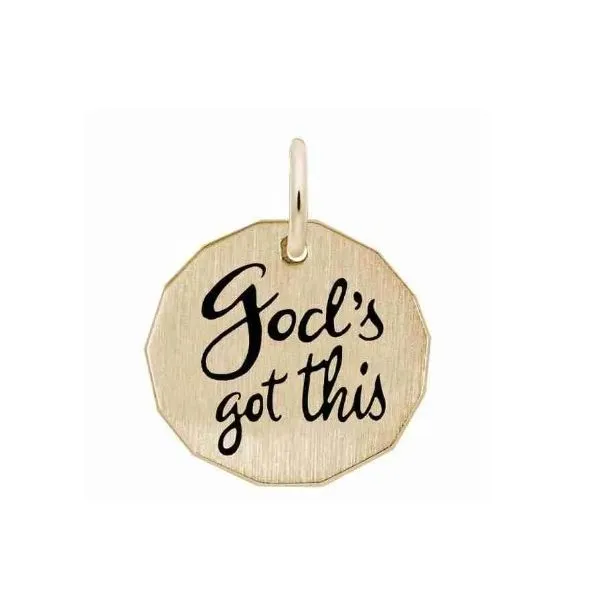 God's Got This Charm Erickson Jewelers Iron Mountain, MI