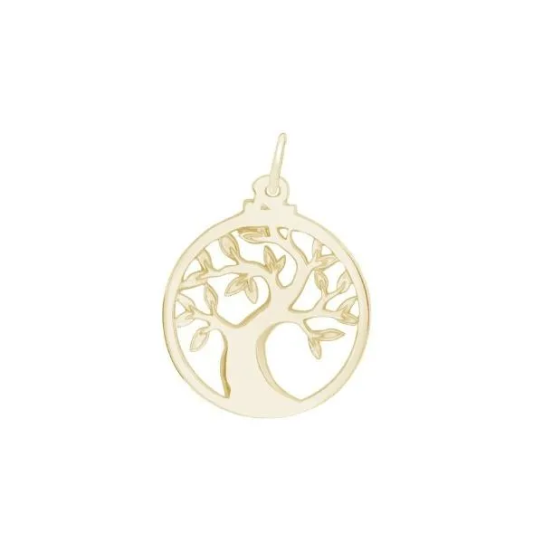 Silver Tree of Life Charm Erickson Jewelers Iron Mountain, MI