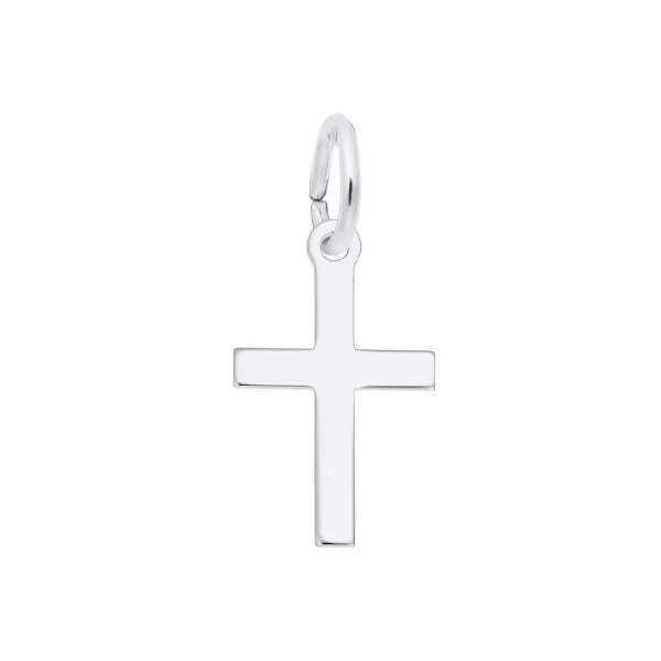 SILVER CROSS CHARM Erickson Jewelers Iron Mountain, MI