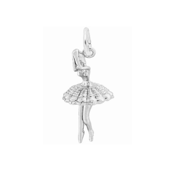 Ballet Dancer Charm Erickson Jewelers Iron Mountain, MI