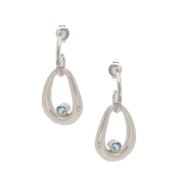 BLUE TOPAZ EARRINGS Erickson Jewelers Iron Mountain, MI