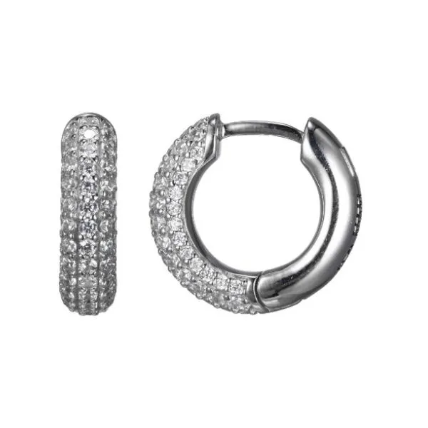 SILVER HOOPS Erickson Jewelers Iron Mountain, MI