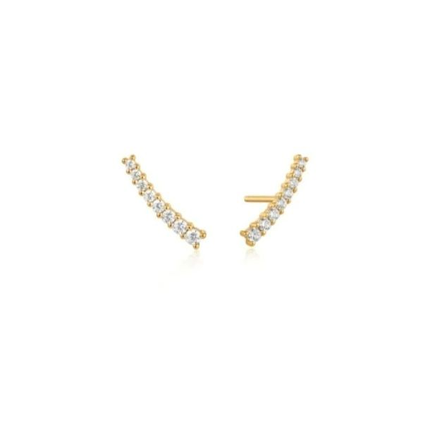Sterling Silver Glam Crawler Earrings Erickson Jewelers Iron Mountain, MI