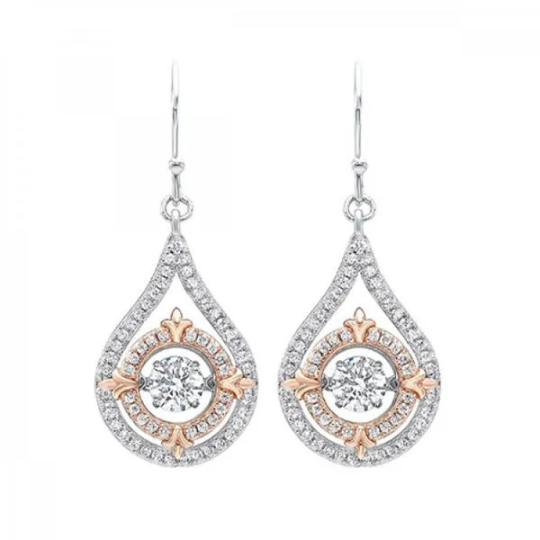 SILVER SHIMMERING EARRINGS Erickson Jewelers Iron Mountain, MI