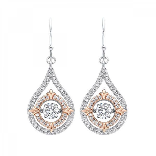 SILVER SHIMMERING EARRINGS Erickson Jewelers Iron Mountain, MI
