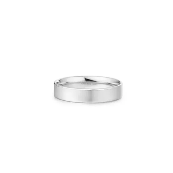 Sterling Silver 4mm Smooth Band Erickson Jewelers Iron Mountain, MI