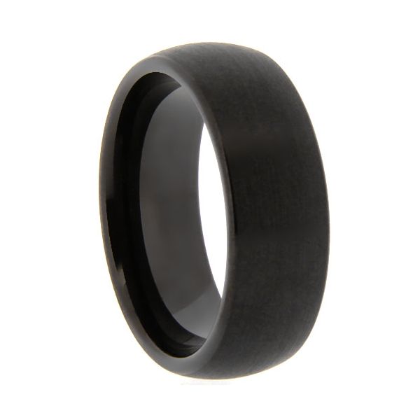 Black Tungsten Ring Erickson Jewelers Iron Mountain, MI