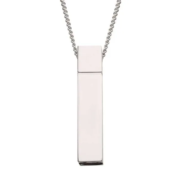 The Keepsake Urn Engravable Pendant with Chain Erickson Jewelers Iron Mountain, MI