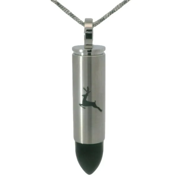 Stainless Steel Ash Holder Necklace Erickson Jewelers Iron Mountain, MI