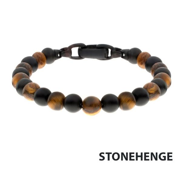 Matte Black IP Steel Bracelet Erickson Jewelers Iron Mountain, MI