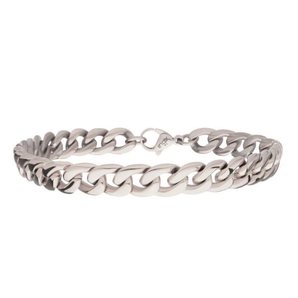 Titanium Curb Chain Bracelet Erickson Jewelers Iron Mountain, MI
