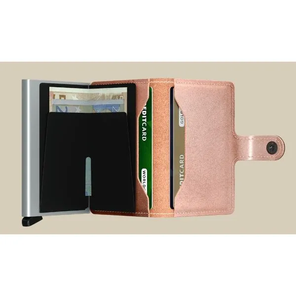 MINI WALLET METALLIC ROSE Image 3 Erickson Jewelers Iron Mountain, MI