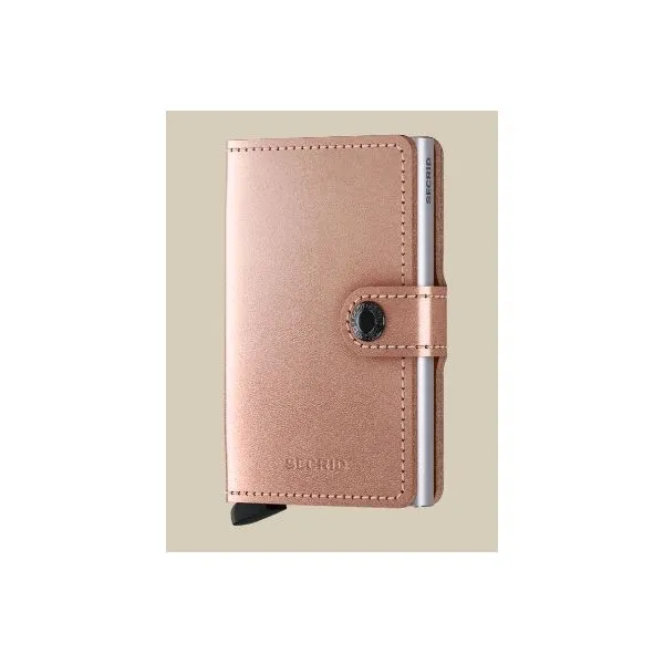 MINI WALLET METALLIC ROSE Erickson Jewelers Iron Mountain, MI