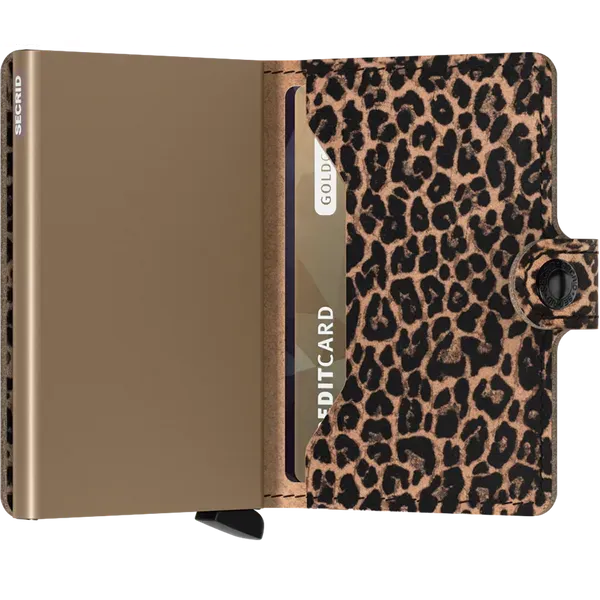 Secrid Mini Wallet Leo Beige Image 2 Erickson Jewelers Iron Mountain, MI