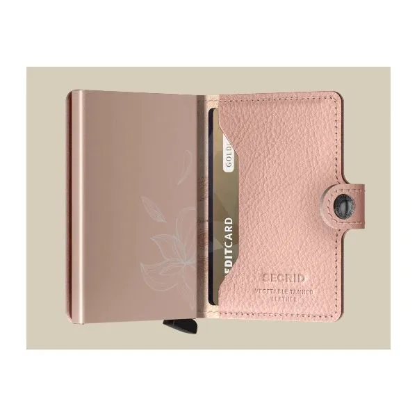 Mini Wallet Stitch Magnolia Rose Image 3 Erickson Jewelers Iron Mountain, MI