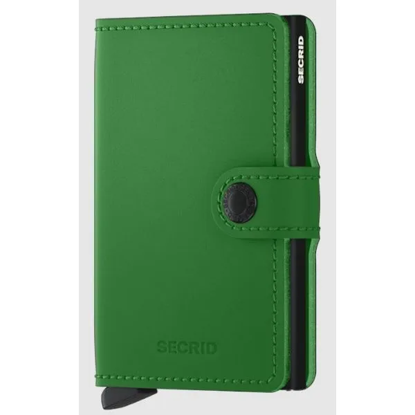 Matte Bright Green Mini Wallet Erickson Jewelers Iron Mountain, MI