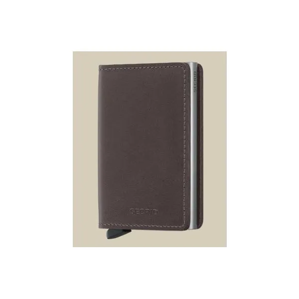 Secrid Wallet Original Dark Brown Erickson Jewelers Iron Mountain, MI
