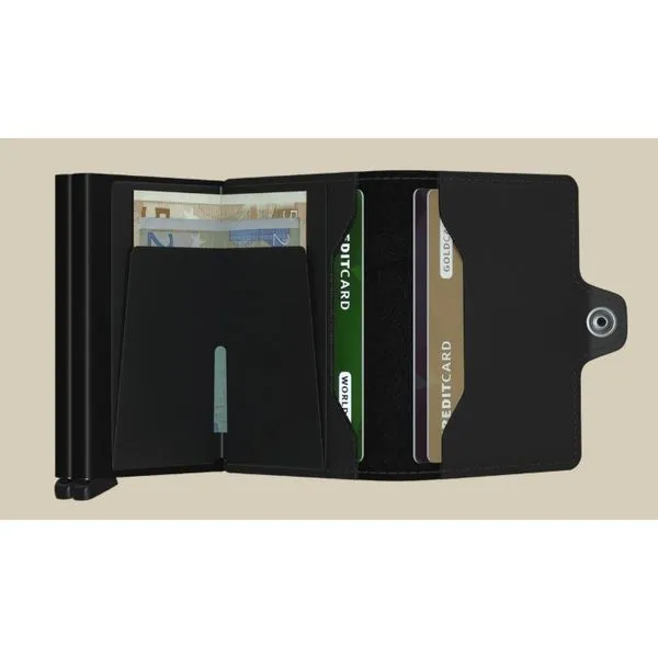 Twinwallet Matte Black Secrid Wallet Image 2 Erickson Jewelers Iron Mountain, MI
