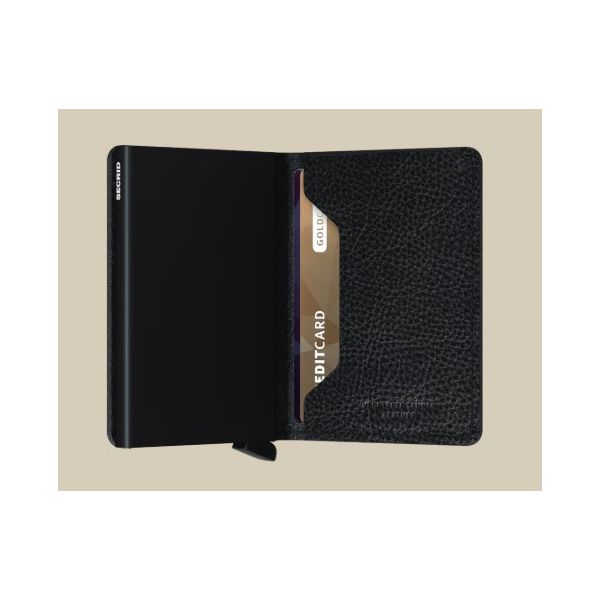 Veg Black on Black Secrid Wallet Image 2 Erickson Jewelers Iron Mountain, MI