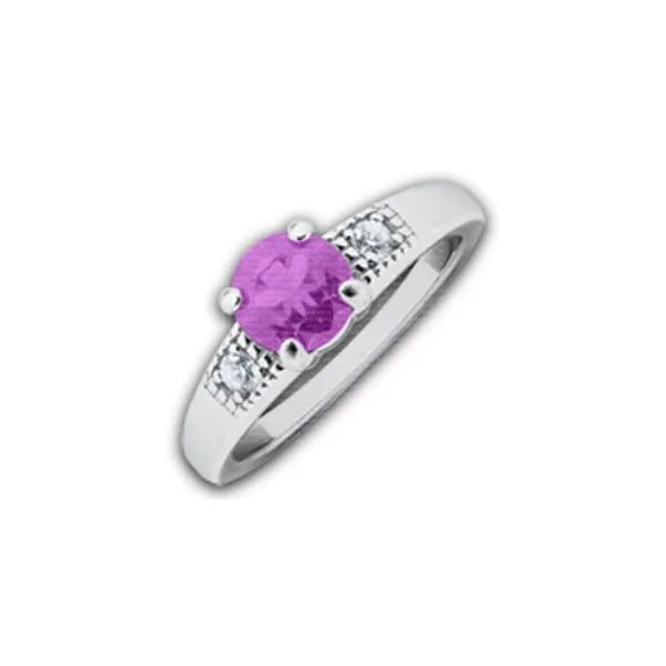 February Birthstone Ring Erickson Jewelers Iron Mountain, MI