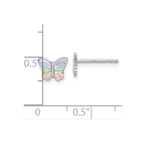 KIDS BUTTERFLY EARRINGS Erickson Jewelers Iron Mountain, MI