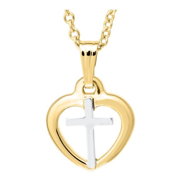 Silver Cross Necklace Erickson Jewelers Iron Mountain, MI