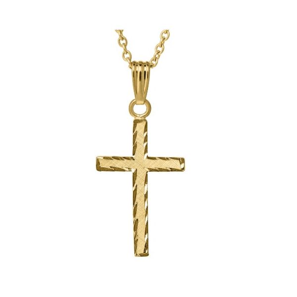 Silver Cross Necklace Erickson Jewelers Iron Mountain, MI