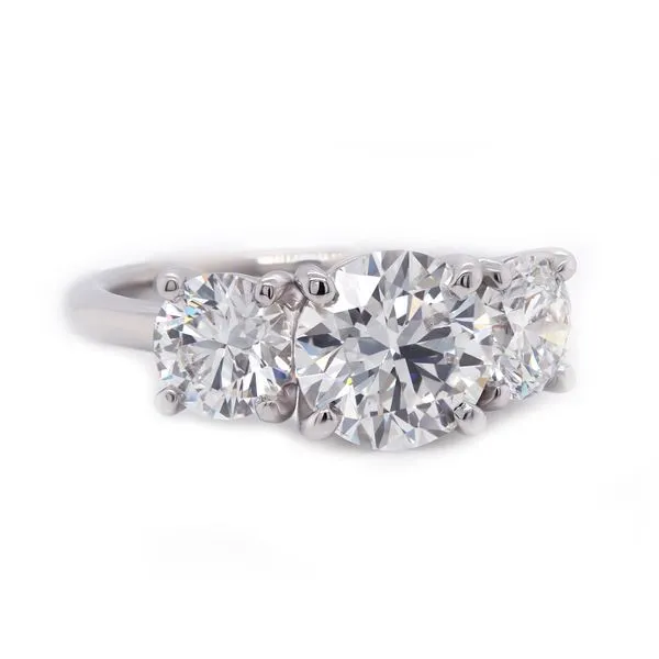 Three Stone Diamond Ring Joe Escobar Diamonds Campbell, CA